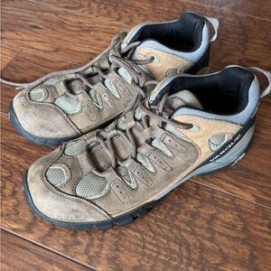 Vasque Brown and Black Hiking Shoes